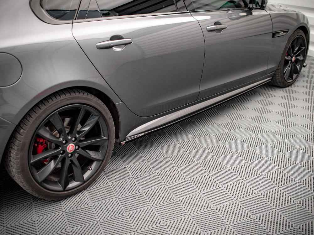 Maxton Design - SIDE SKIRTS DIFFUSERS JAGUAR XF R-SPORT MK2 (2015-2020)
