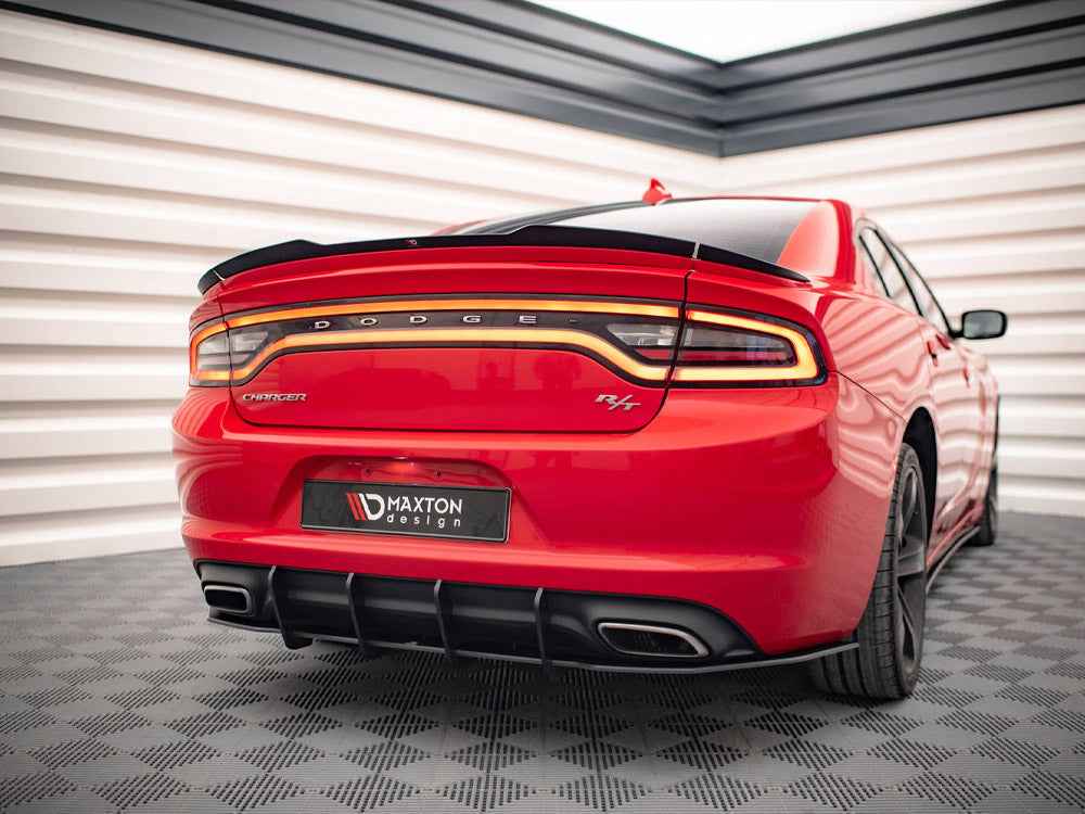 Maxton Design - STREET PRO REAR DIFFUSER DODGE CHARGER RT MK7 FACELIFT (2014-)