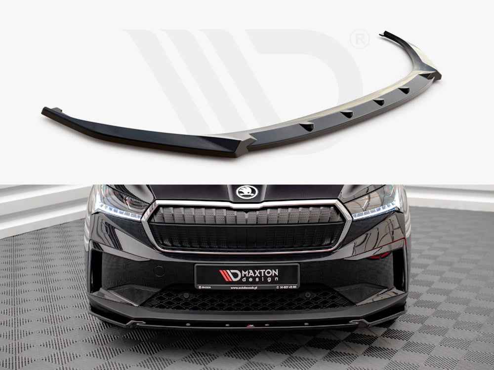 Maxton Design - FRONT SPLITTER V.2 SKODA ENYAQ IV (2020-)