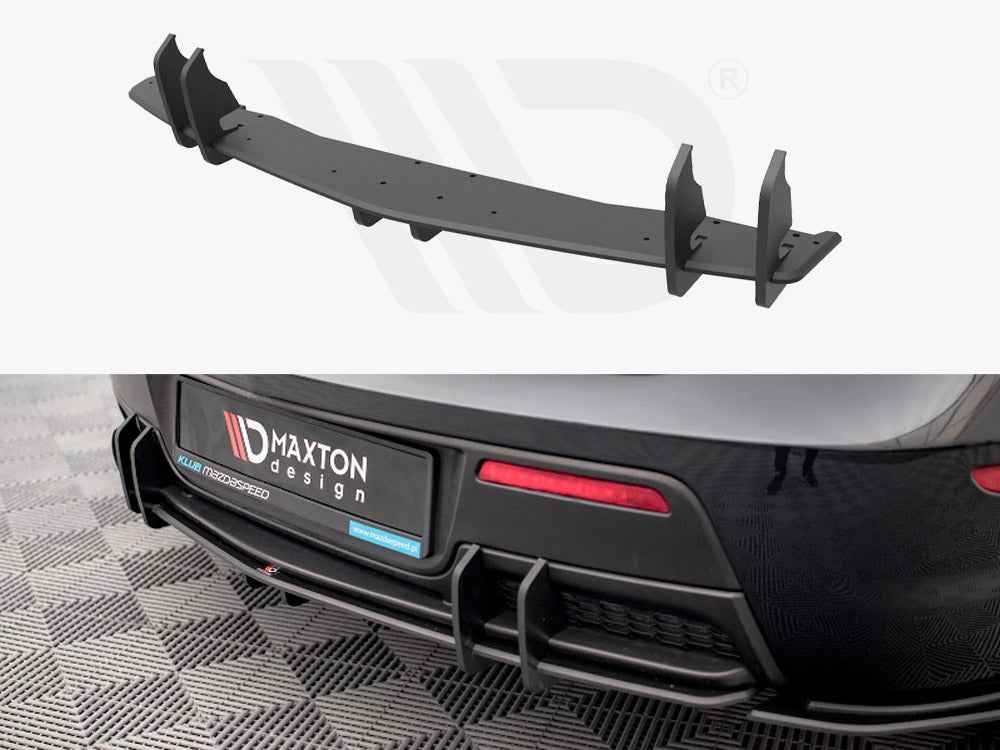 Maxton Design - Street PRO Rear Diffuser Mazda 3 MPS Mk1 US-Spec Version