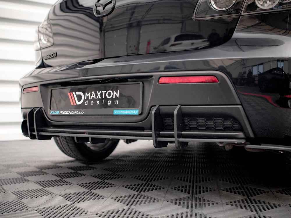 Maxton Design - Street PRO Rear Diffuser Mazda 3 MPS Mk1 US-Spec Version