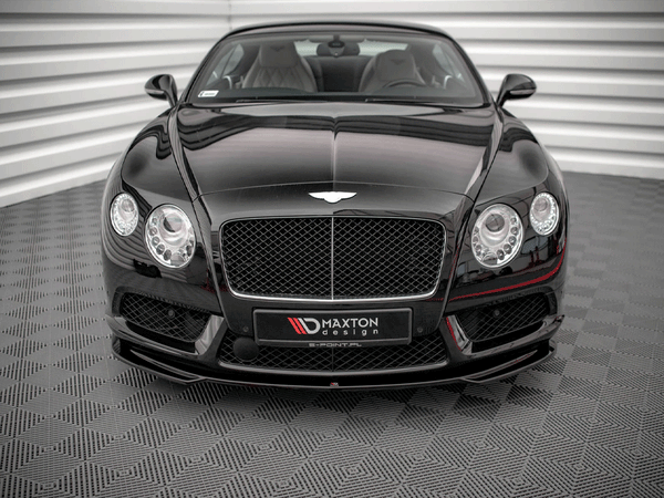 Maxton Design - FRONT SPLITTER V.2 BENTLEY CONTINENTAL GT V8 S MK2 (2014-2016)
