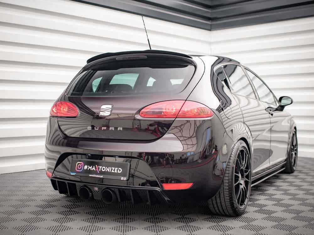 Maxton Design - REAR VALANCE SEAT LEON 2 CUPRA/ FR FACELIFT (2009-2012)