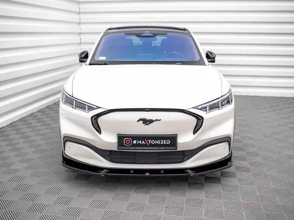 Maxton Design - FRONT SPLITTER V.1 FORD MUSTANG MACH-E MK1