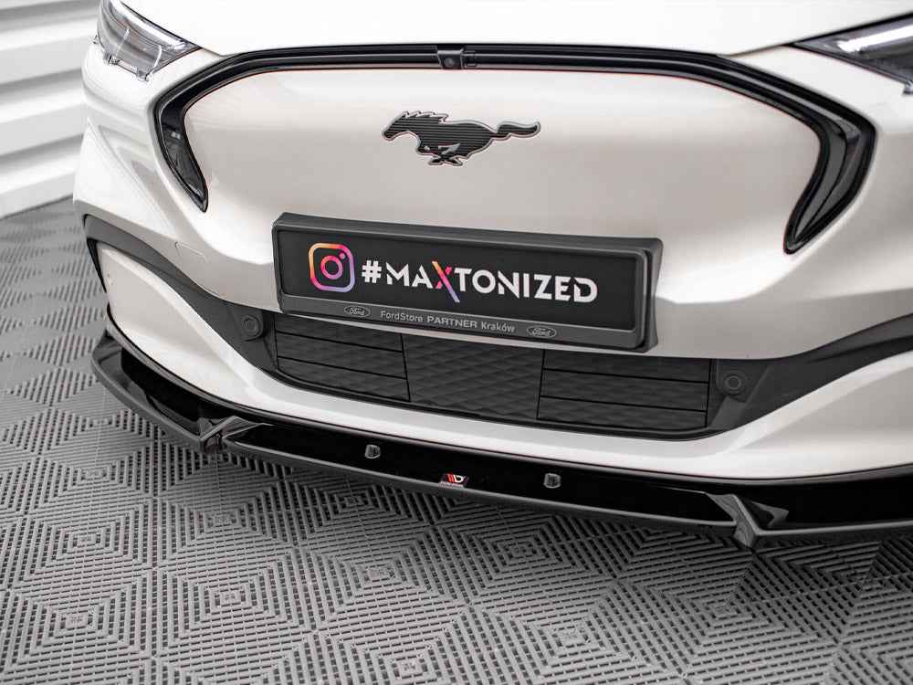 Maxton Design - FRONT SPLITTER V.1 FORD MUSTANG MACH-E MK1