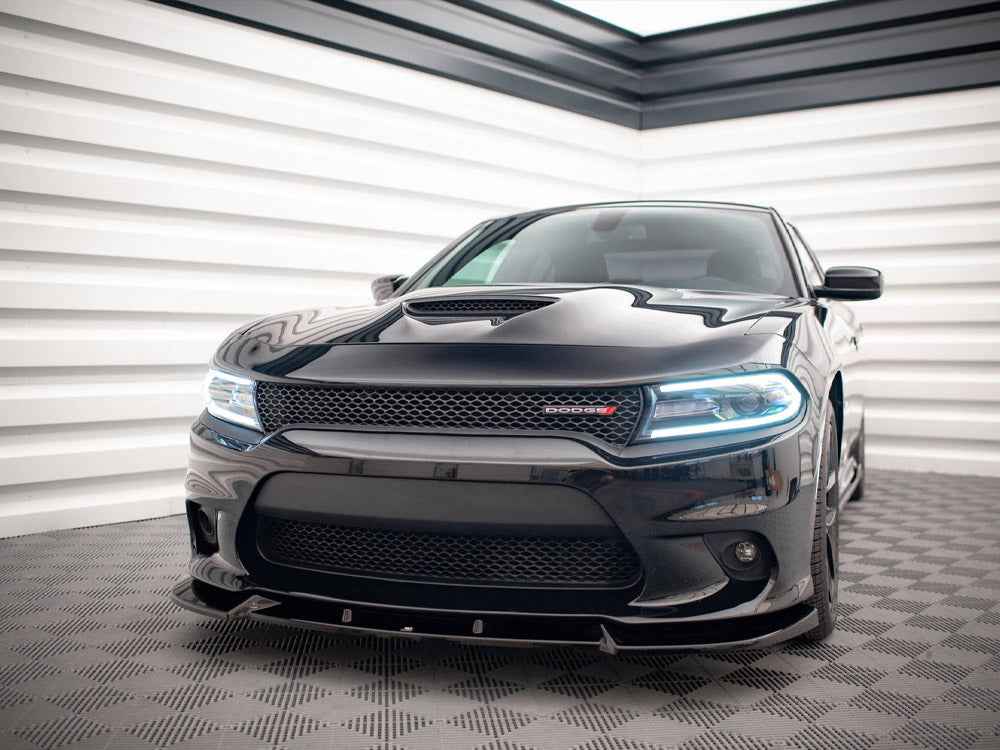 Maxton Design - FRONT SPLITTER V.2 DODGE CHARGER SRT MK7 FACELIFT