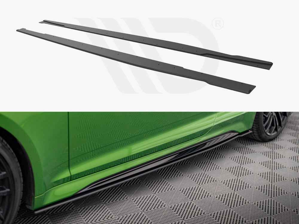 Maxton Design - STREET PRO SIDE SKIRTS DIFFUSERS AUDI RS5 SPORTBACK F5 FACELIFT