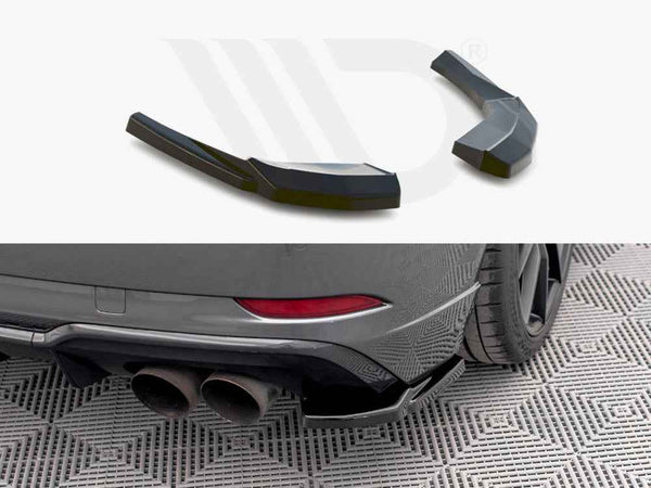Maxton Design - REAR SIDE SPLITTERS AUDI S3 SPORTBACK 8V FACELIFT