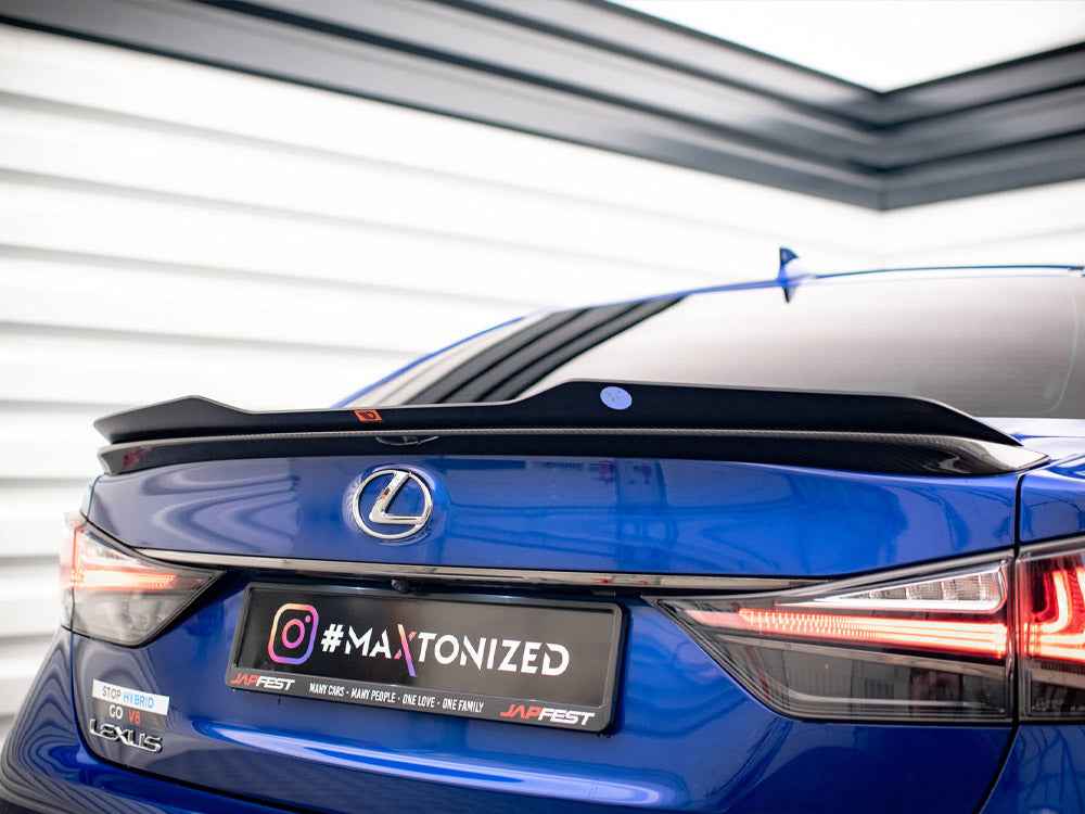 Maxton Design - SPOILER CAP LEXUS GS F MK4 FACELIFT