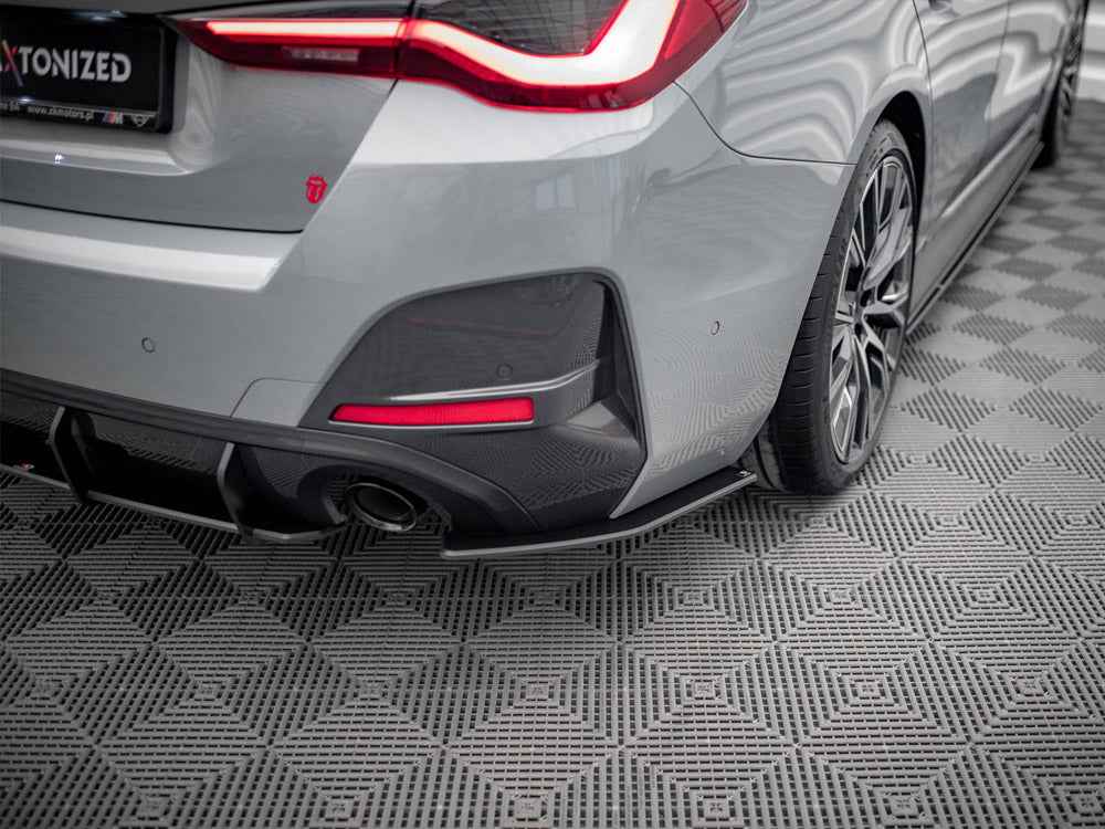 Maxton Design - STREET PRO REAR SIDE SPLITTERS BMW 4 GRAN COUPE M-PACK G26