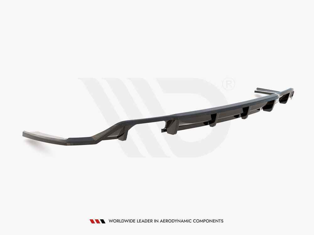 Maxton Design - CENTRAL REAR SPLITTER (VERTICAL BARS) BMW 2 M-PACK F22