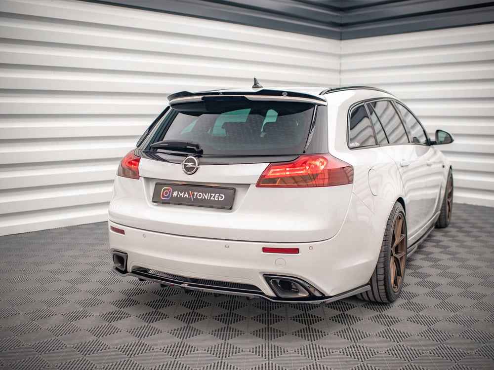 Maxton Design - CENTRAL REAR SPLITTER (VERTICAL BARS) OPEL / VAUXHALL INSIGNIA OPC MK1 ESTATE