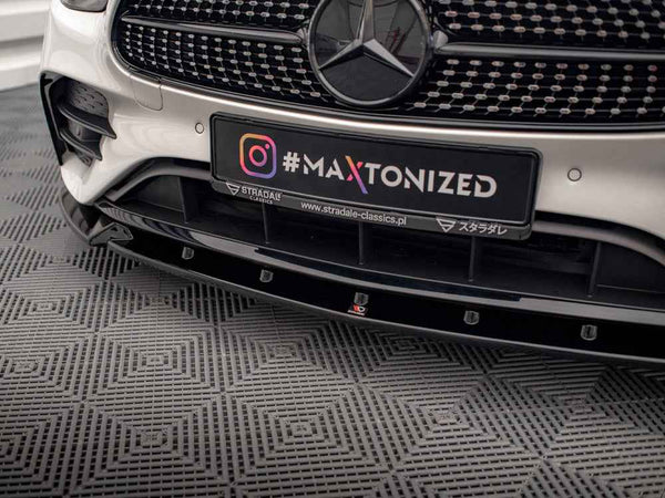 Maxton Design - Front Splitter V.2 Mercedes E AMG Line W213 Facelift