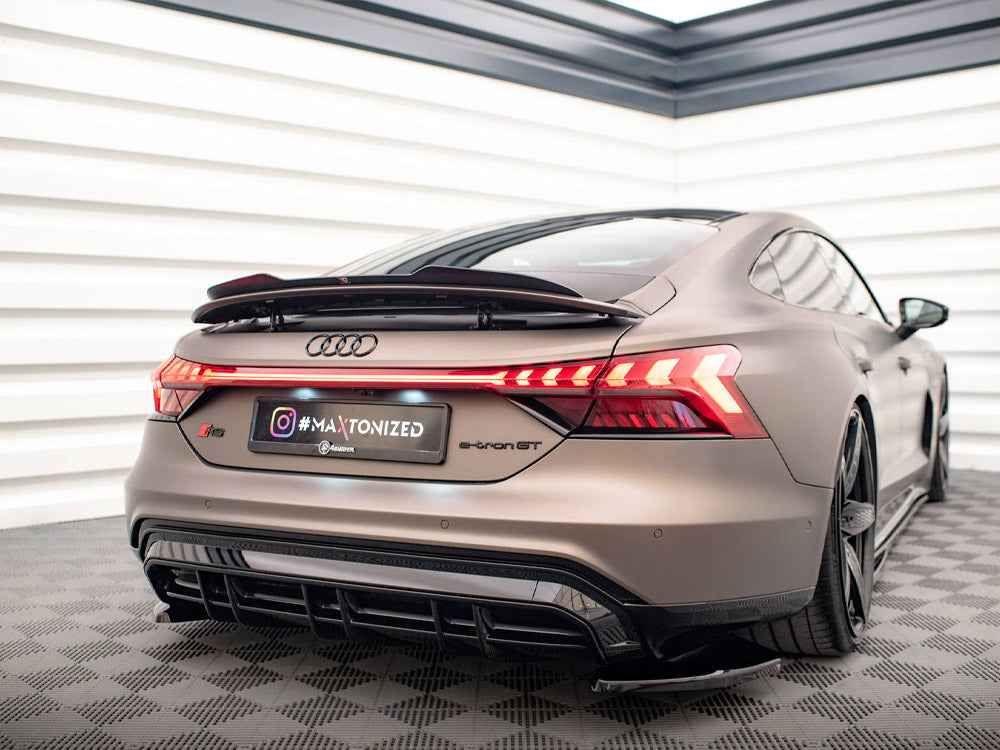 Maxton Design - SPOILER CAP AUDI E-TRON GT / RS GT RS MK1