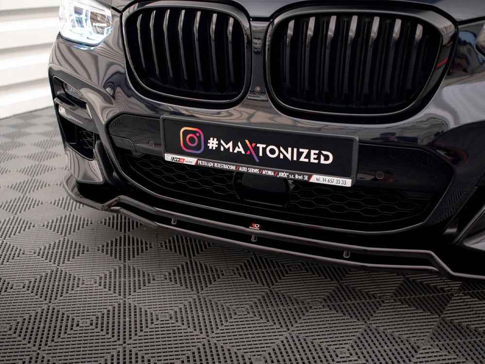 Maxton Design - FRONT SPLITTER V.1 FOR BMW X3 M40D / M40I / M-PACK G01