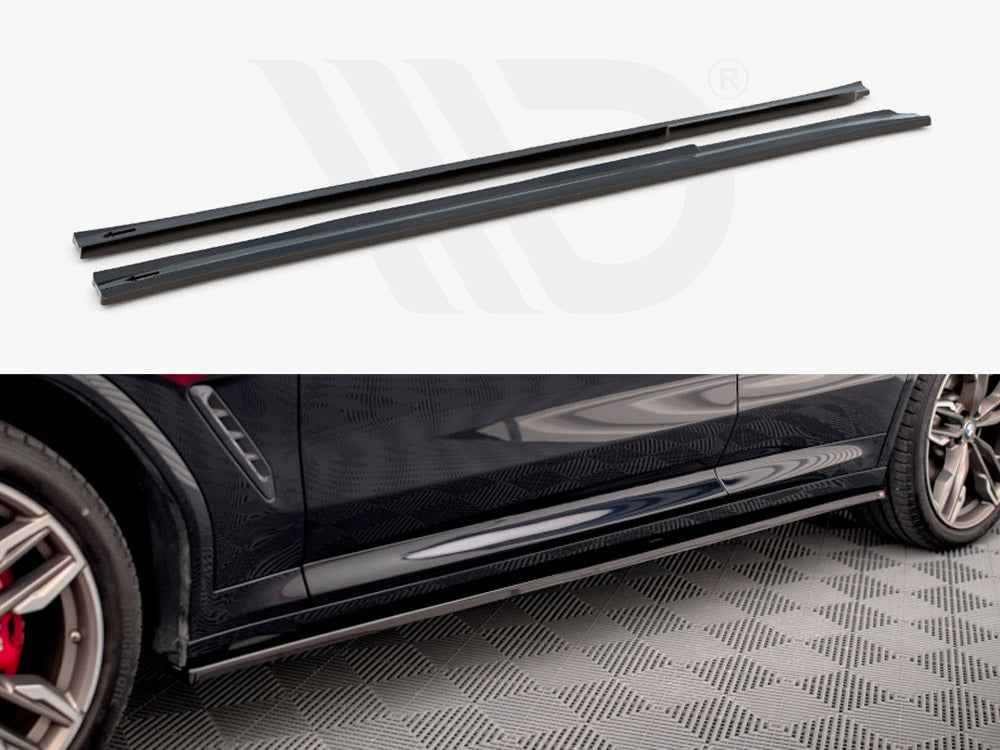 Maxton Design - SIDE SKIRTS DIFFUSERS V.1 BMW X3 M40D / M40I / M-PACK G01