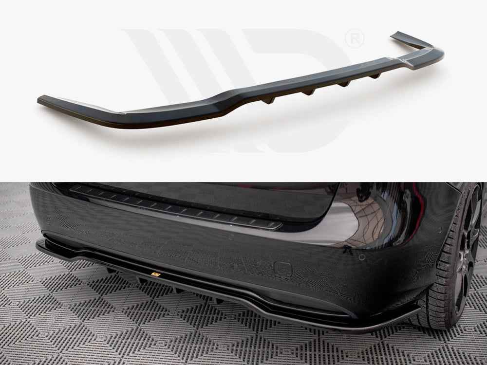 Maxton Design - REAR SPLITTER (VERTICAL BARS) MERCEDES B W246 FACELIFT