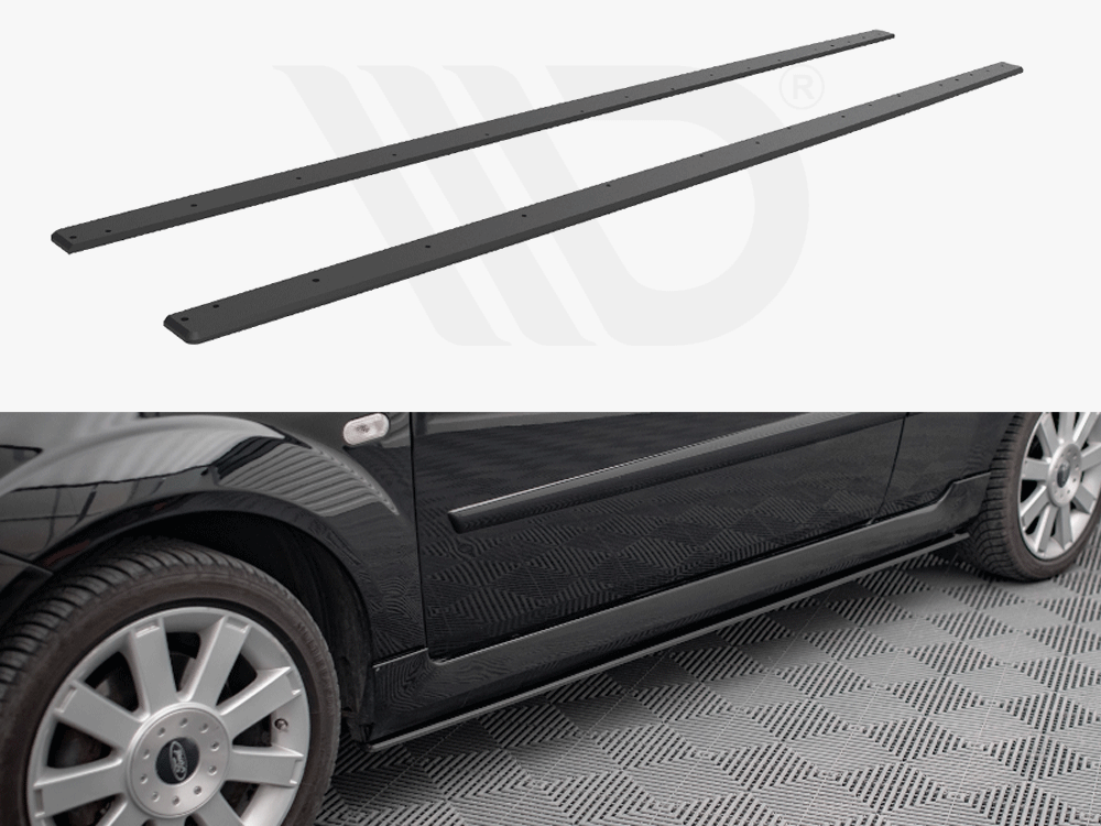 Maxton Design - STREET PRO SIDE SKIRTS DIFFUSERS FORD FIESTA ST MK6