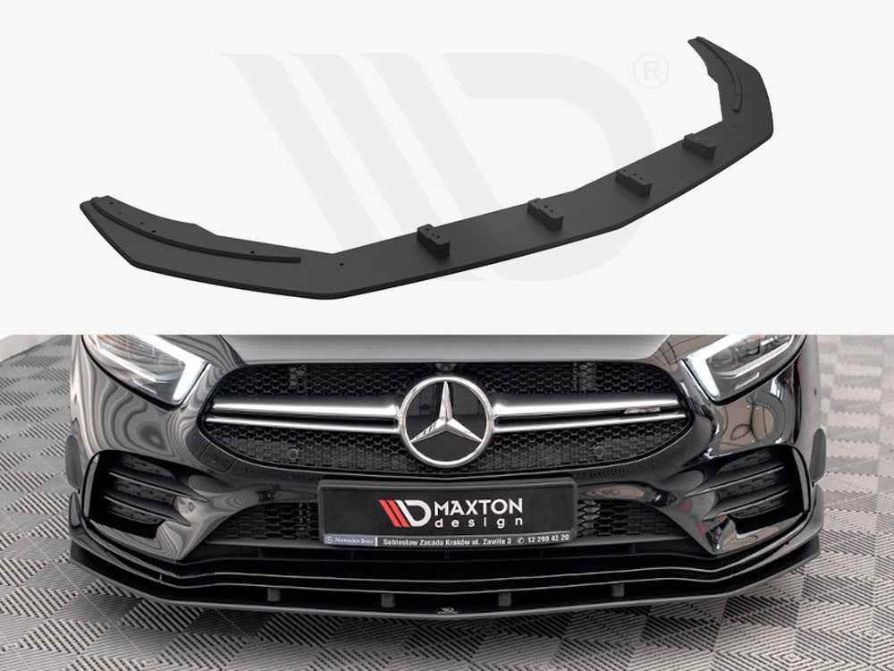 Maxton Design - STREET PRO FRONT SPLITTER MERCEDES A35 AMG / AMG-LINE W177