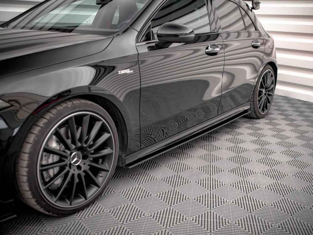 Maxton Design - STREET PRO SIDE SKIRTS DIFFUSERS MERCEDES A35 AMG / AMG-LINE W177