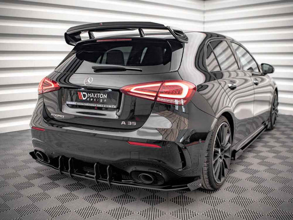 Maxton Design - STREET PRO REAR VALANCE + FLAPS MERCEDES A35 AMG HATCHBACK W177