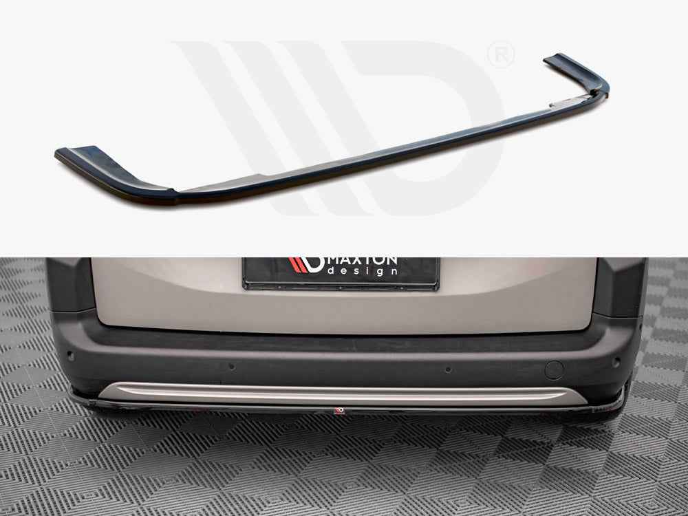Maxton Design - CENTRAL REAR SPLITTER CITROEN BERLINGO MK3