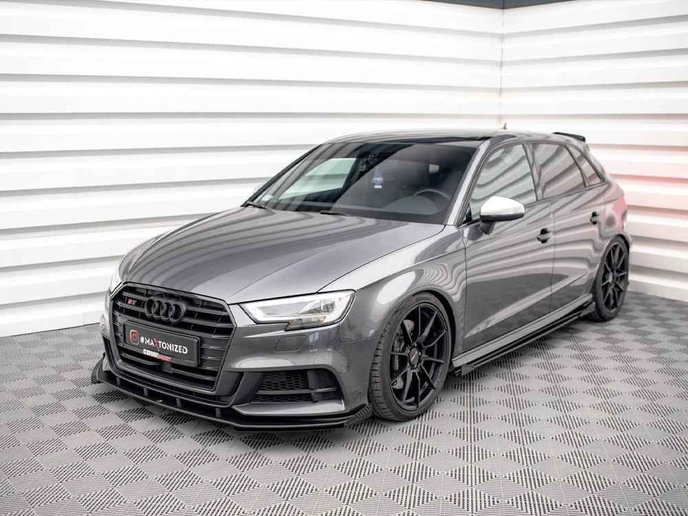 Maxton Design - FRONT FLAPS AUDI S3 SPORTBACK 8V FACELIFT