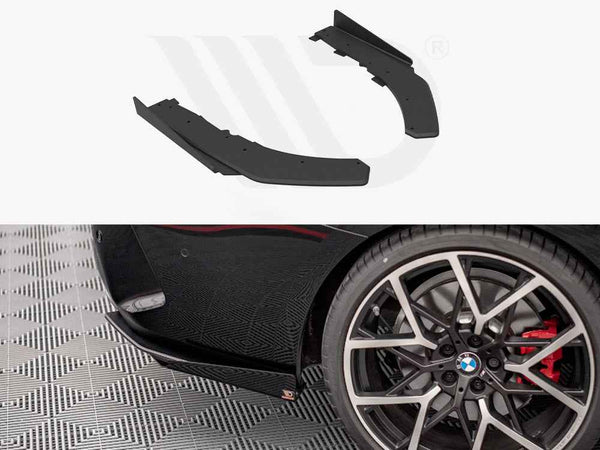 Maxton Design - STREET PRO REAR SIDE SPLITTERS + FLAPS BMW 4 M-PACK G22