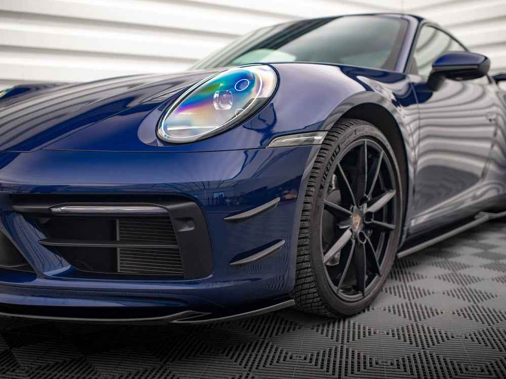 Maxton Design - FRONT BUMPER WINGS (CANARDS) PORSCHE 911 CARRERA AERO 992