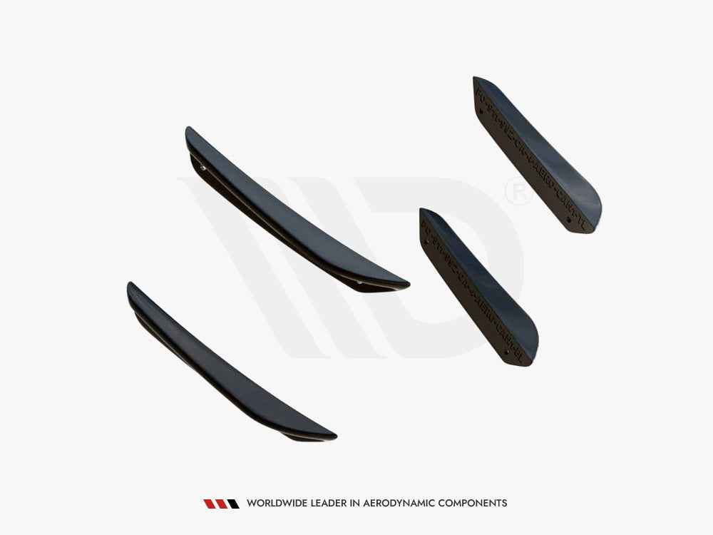 Maxton Design - FRONT BUMPER WINGS (CANARDS) PORSCHE 911 CARRERA AERO 992