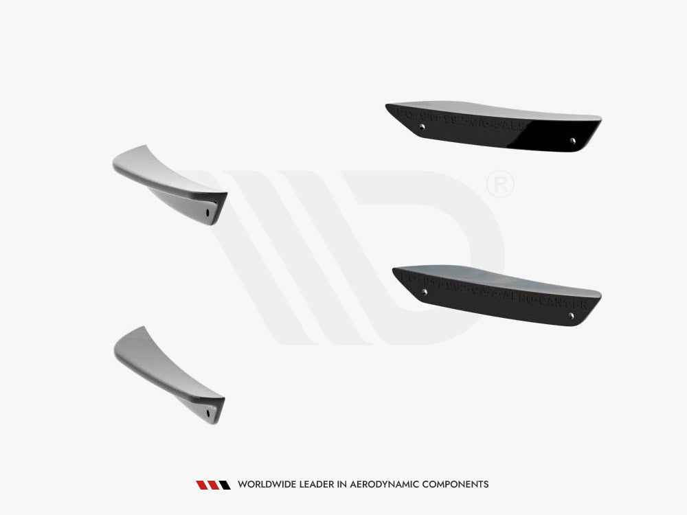 Maxton Design - FRONT BUMPER WINGS (CANARDS) PORSCHE 911 CARRERA AERO 992