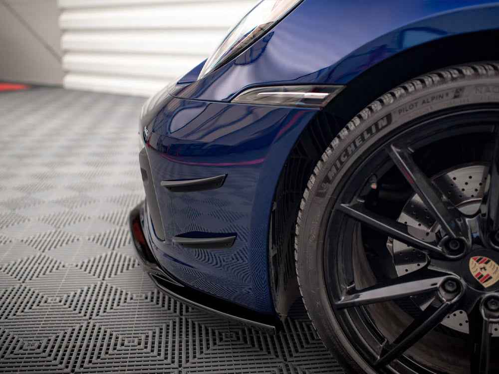 Maxton Design - FRONT BUMPER WINGS (CANARDS) PORSCHE 911 CARRERA AERO 992