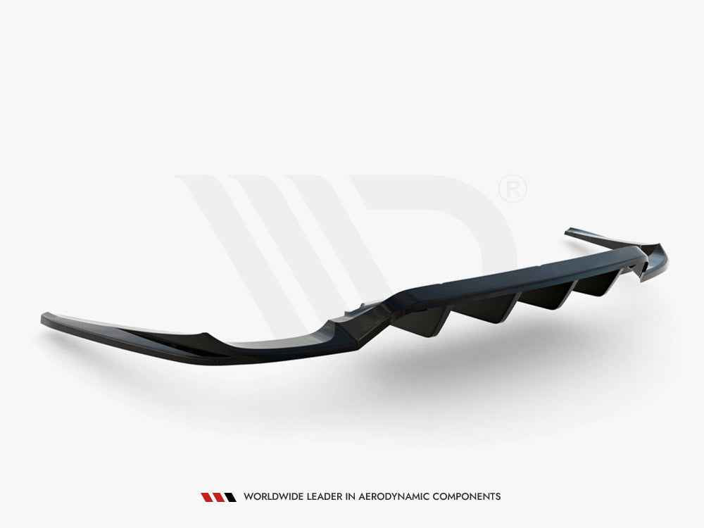 Maxton Design - CENTRAL REAR SPLITTER (VERTICAL BARS) PORSCHE PANAMERA TURBO 970