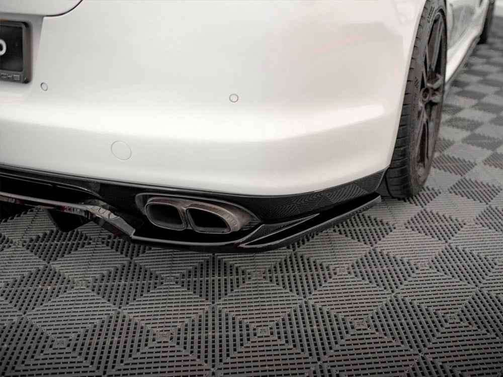 Maxton Design - CENTRAL REAR SPLITTER (VERTICAL BARS) PORSCHE PANAMERA TURBO 970
