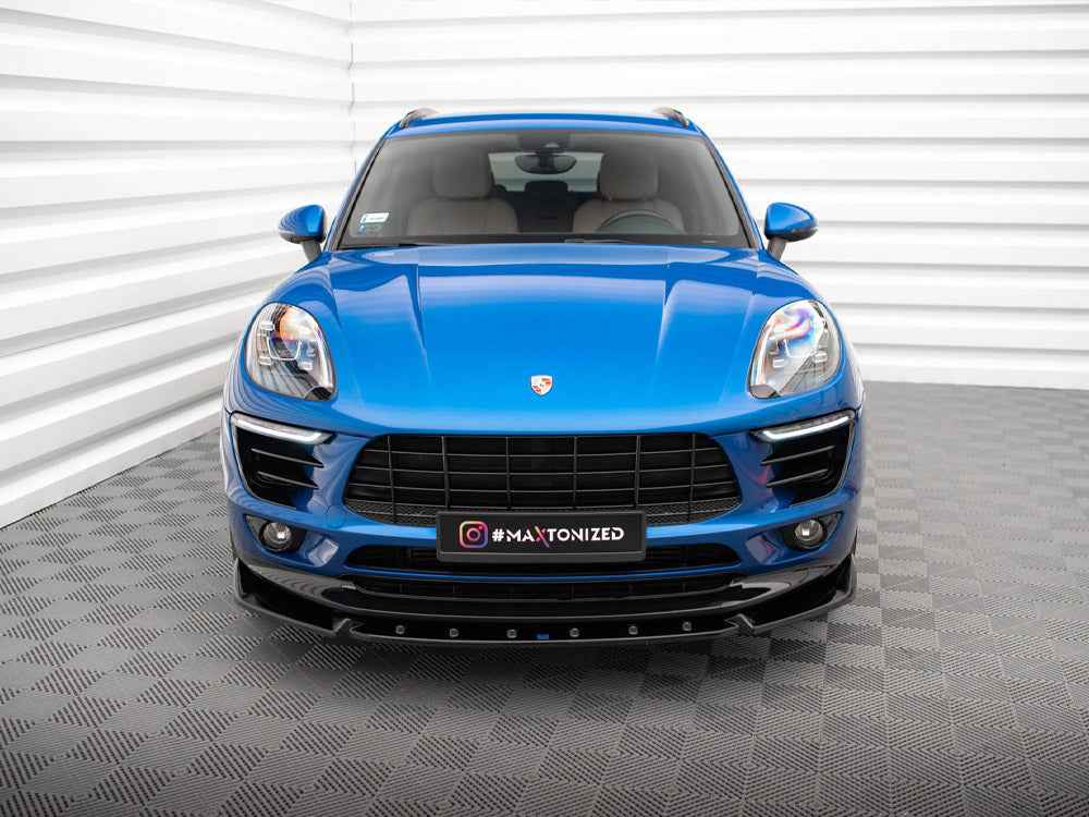 Maxton Design - FRONT SPLITTER V.2 PORSCHE MACAN MK1