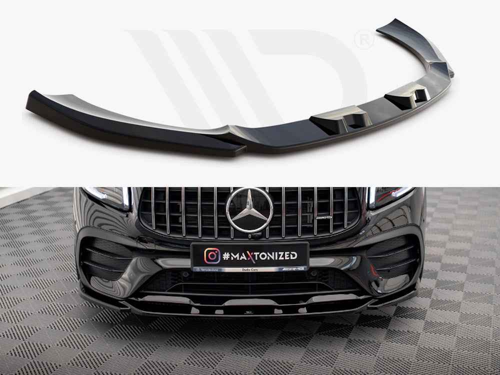 Maxton Design - FRONT SPLITTER V.2 MERCEDES AMG GLB 35 X247