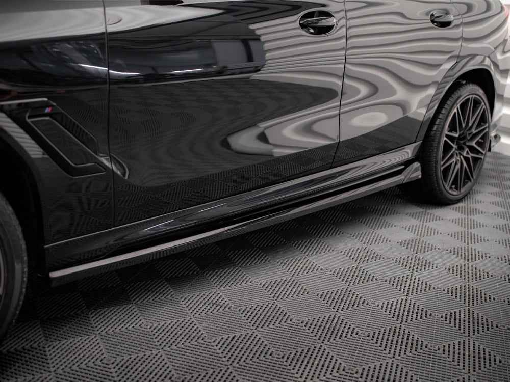 Maxton Design - SIDE SKIRTS DIFFUSERS BMW X6 M F96 / X6 M-PACK G06