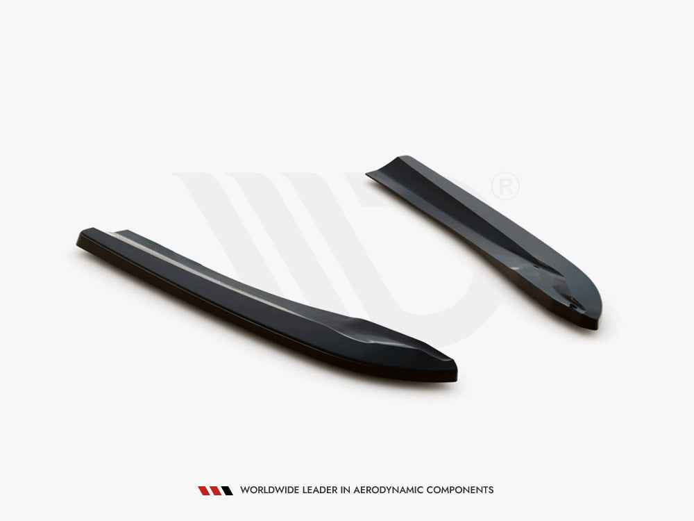 Maxton Design - REAR SIDE SPLITTERS MERCEDES C COUPE AMG-LINE C204/S204/W204