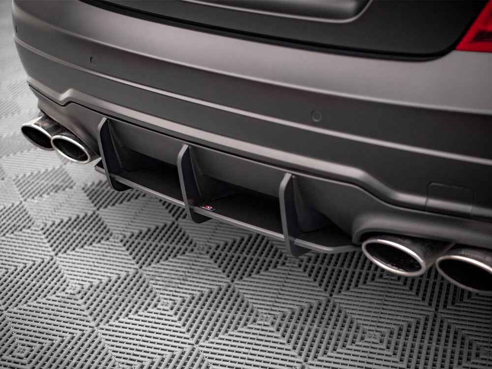 Maxton Design - STREET PRO REAR DIFFUSER MERCEDES C COUPE AMG-LINE C204