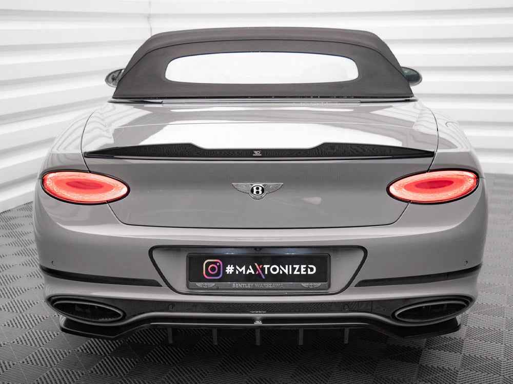 Maxton Design - CENTRAL REAR SPLITTER (VERTICAL BARS) BENTLEY CONTINENTAL GT MK3