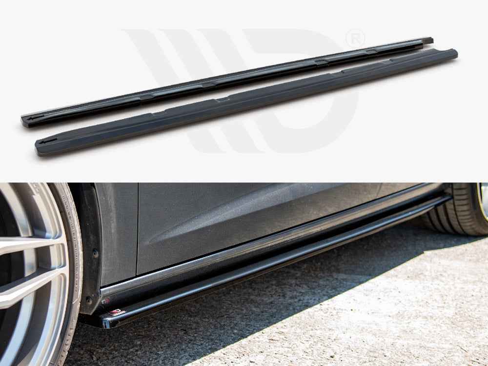 Maxton Design - SIDE SKIRTS DIFFUSERS V.2 SEAT LEON MK 3.5 CUPRA / CUPRA ESTATE