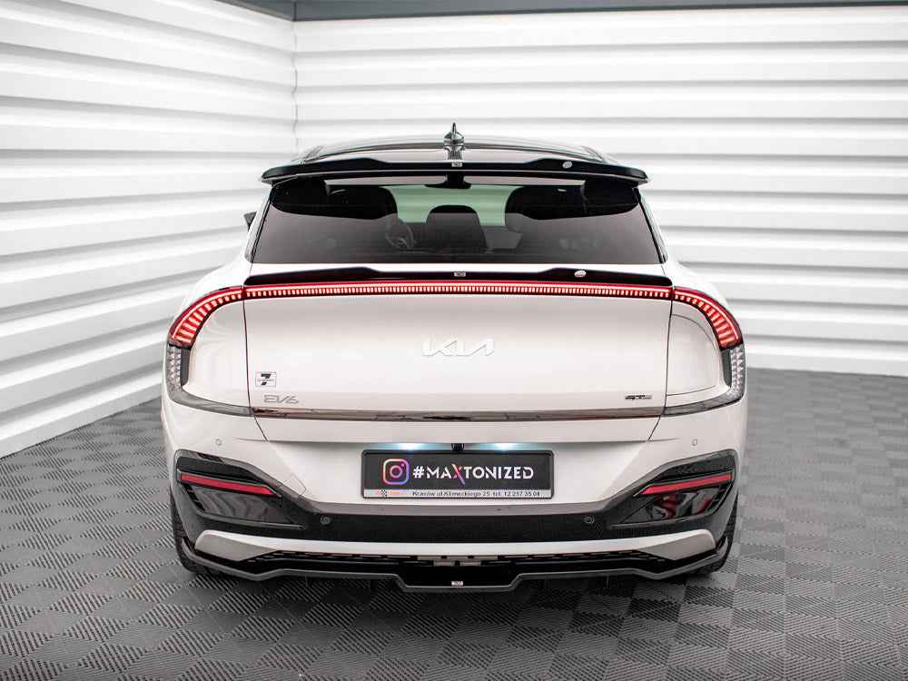 Maxton Design - CENTRAL REAR SPLITTER (VERTICAL BARS) KIA EV6 GT-LINE MK1