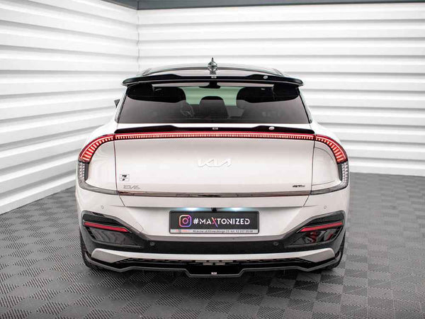 Maxton Design - CENTRAL REAR SPLITTER (VERTICAL BARS) KIA EV6 GT-LINE MK1