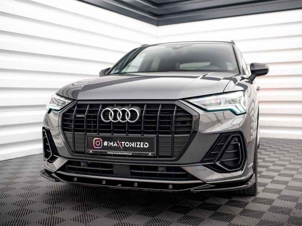 Maxton Design - FRONT SPLITTER V.1 AUDI Q3 S-LINE F3