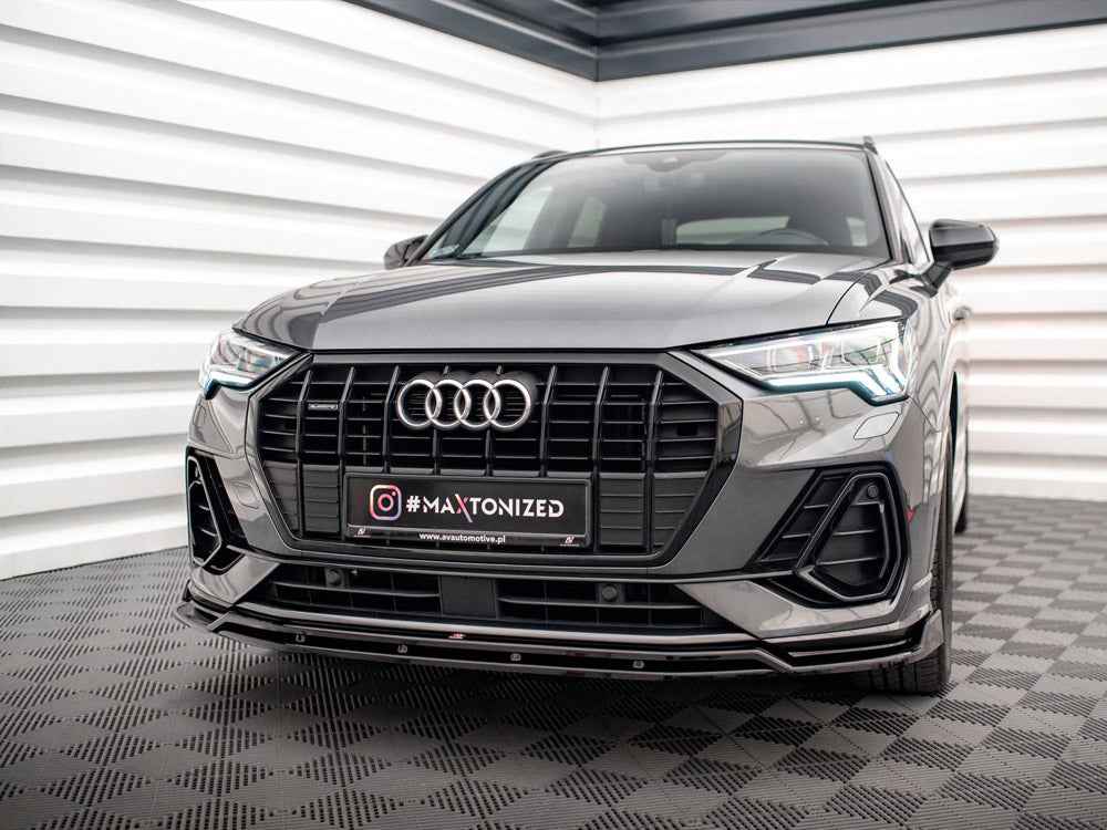 Maxton Design - FRONT SPLITTER V.2 AUDI Q3 S-LINE F3