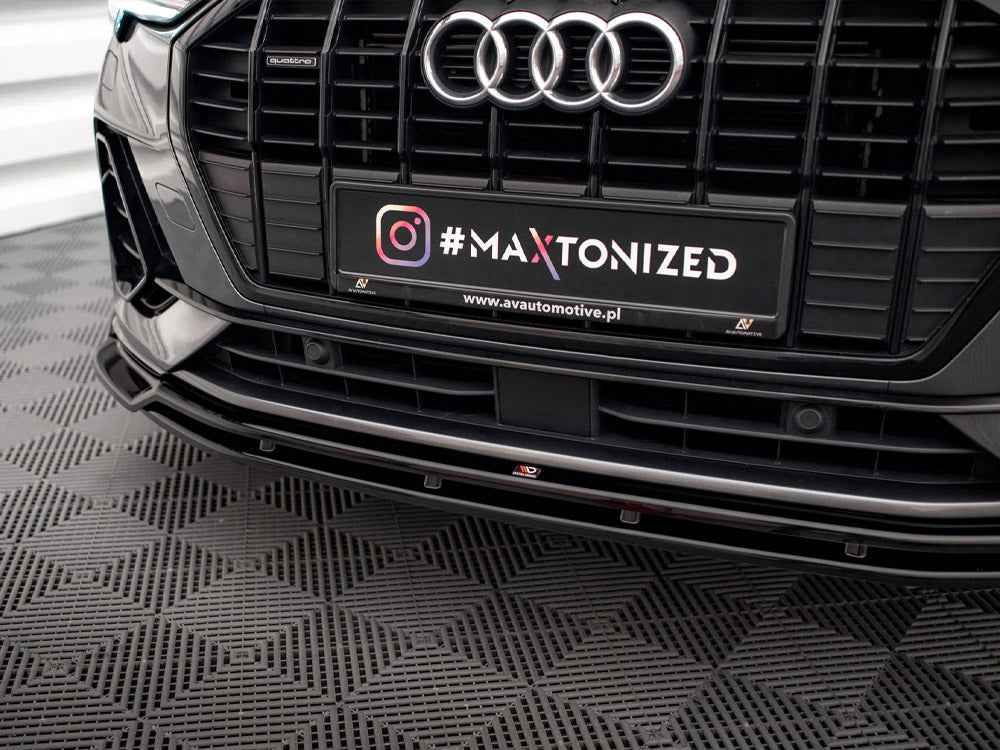 Maxton Design - FRONT SPLITTER V.2 AUDI Q3 S-LINE F3