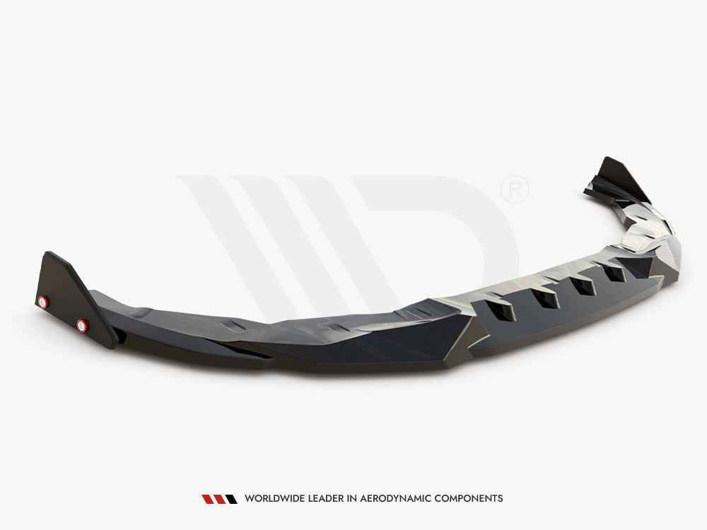 Maxton Design - FRONT SPLITTER V.2 + FLAPS BMW 2 COUPE M-PACK / M240I G42