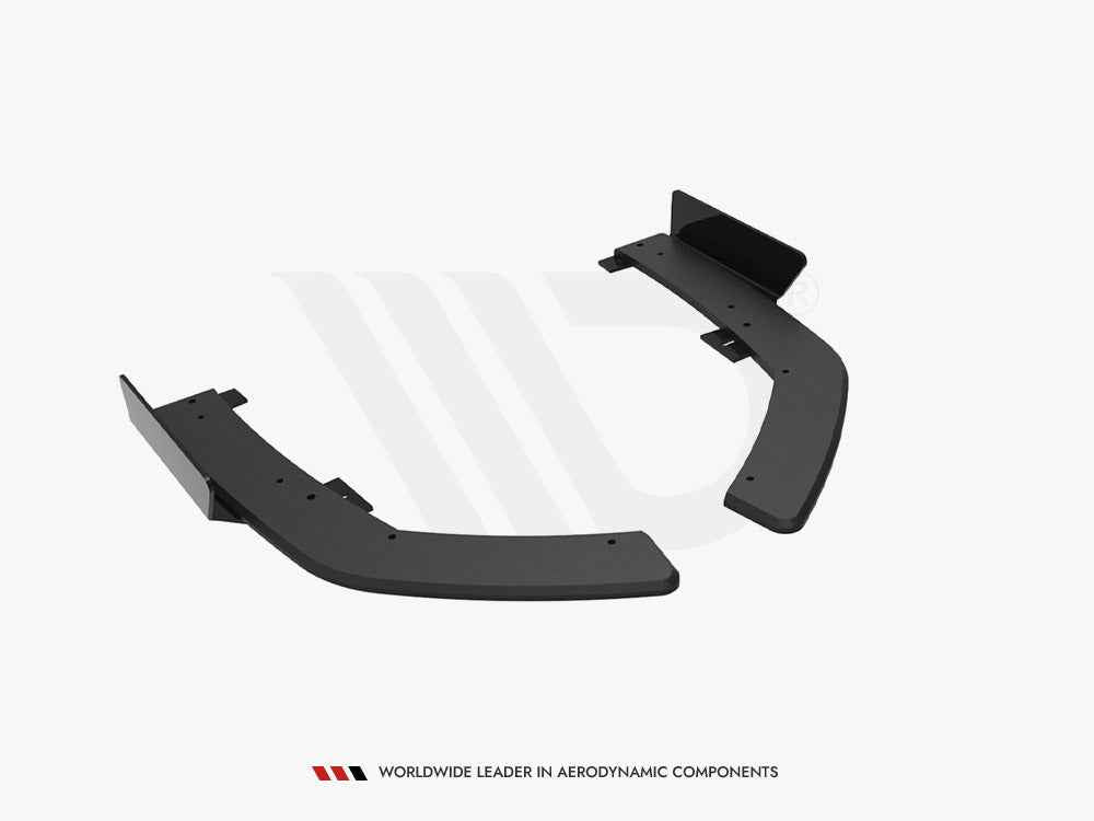 Maxton Design - STREET PRO REAR SIDE SPLITTERS + FLAPS BMW 2 COUPE M-PACK G42