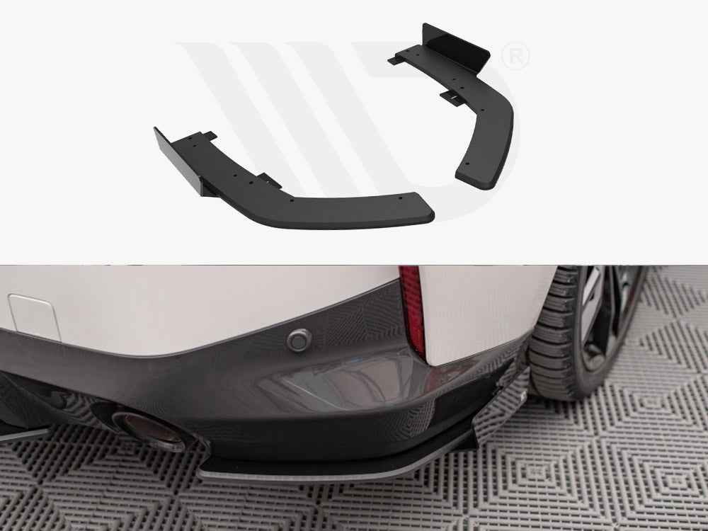Maxton Design - STREET PRO REAR SIDE SPLITTERS + FLAPS BMW 2 COUPE M-PACK G42
