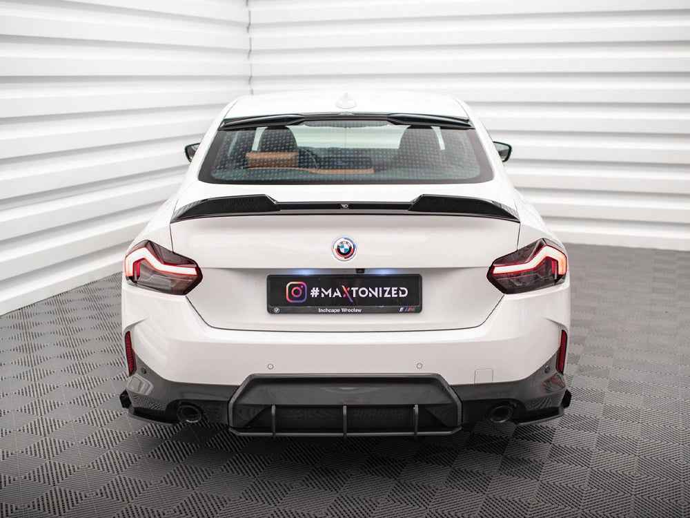 Maxton Design - STREET PRO REAR SIDE SPLITTERS + FLAPS BMW 2 COUPE M-PACK G42